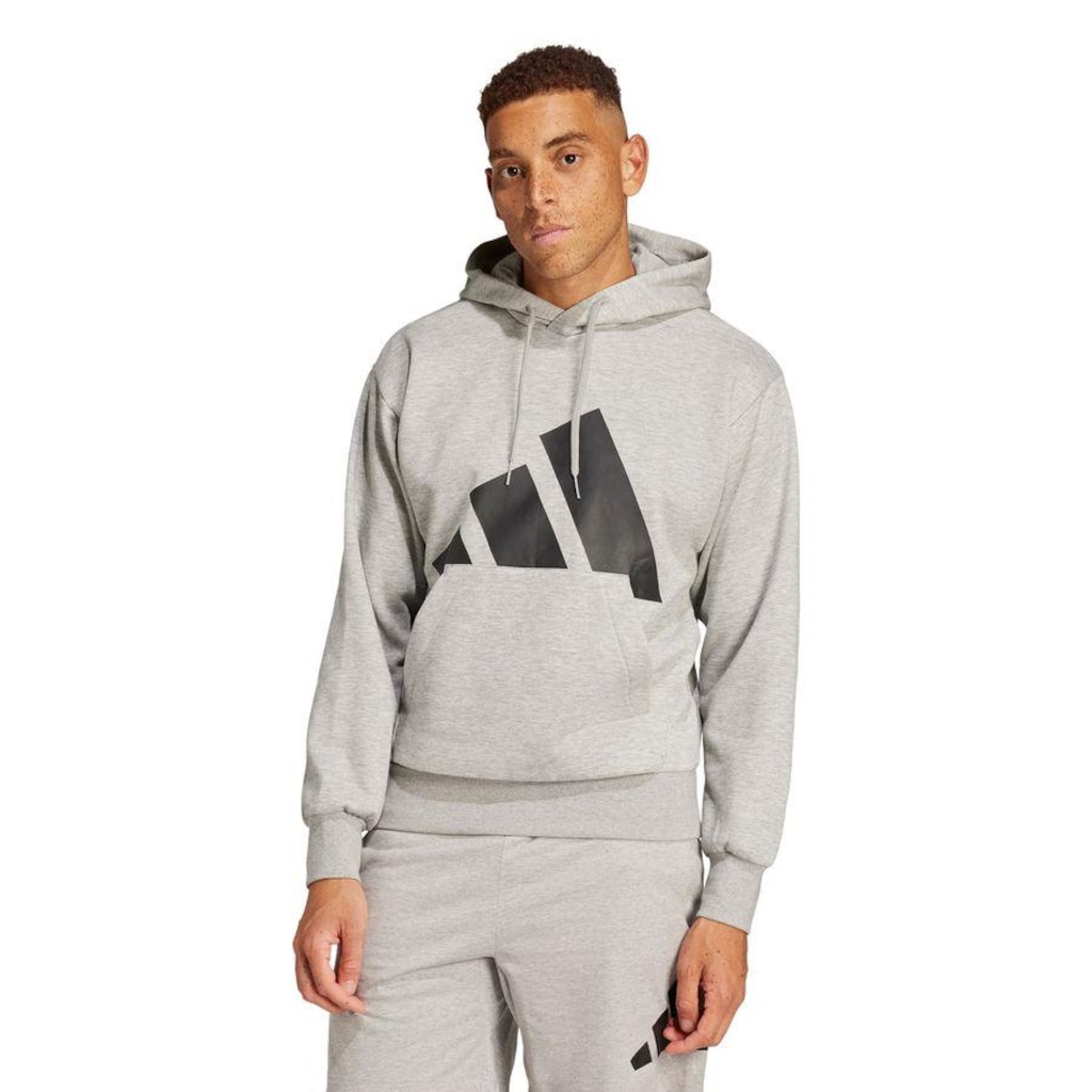 Imagem 2 do produto Blusão adidas Capuz Fleece Essentials Big Logo - Masculina