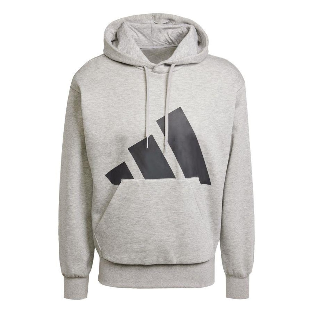 Blusão adidas Capuz Fleece Essentials Big Logo - Masculina - Foto 1
