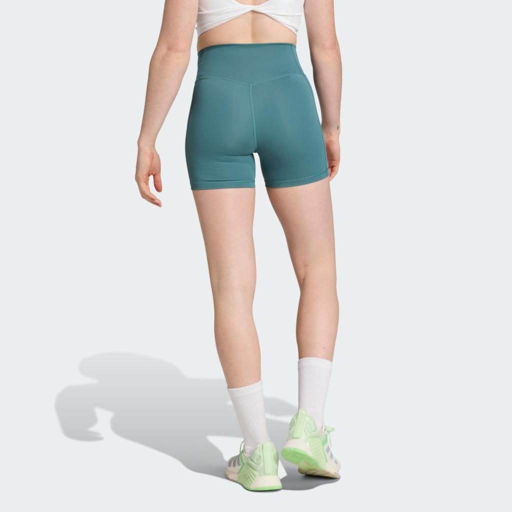 Imagem 3 do produto Shorts adidas Legging Optime Três Listras 1/4 - Feminina