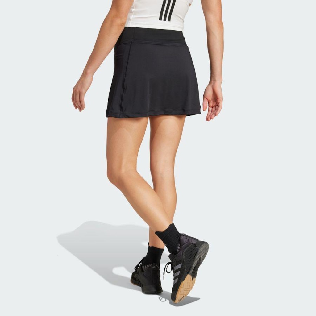 Imagem 4 do produto Shorts-Saia adidas Optime com Shorts Biker Integrado - Feminino