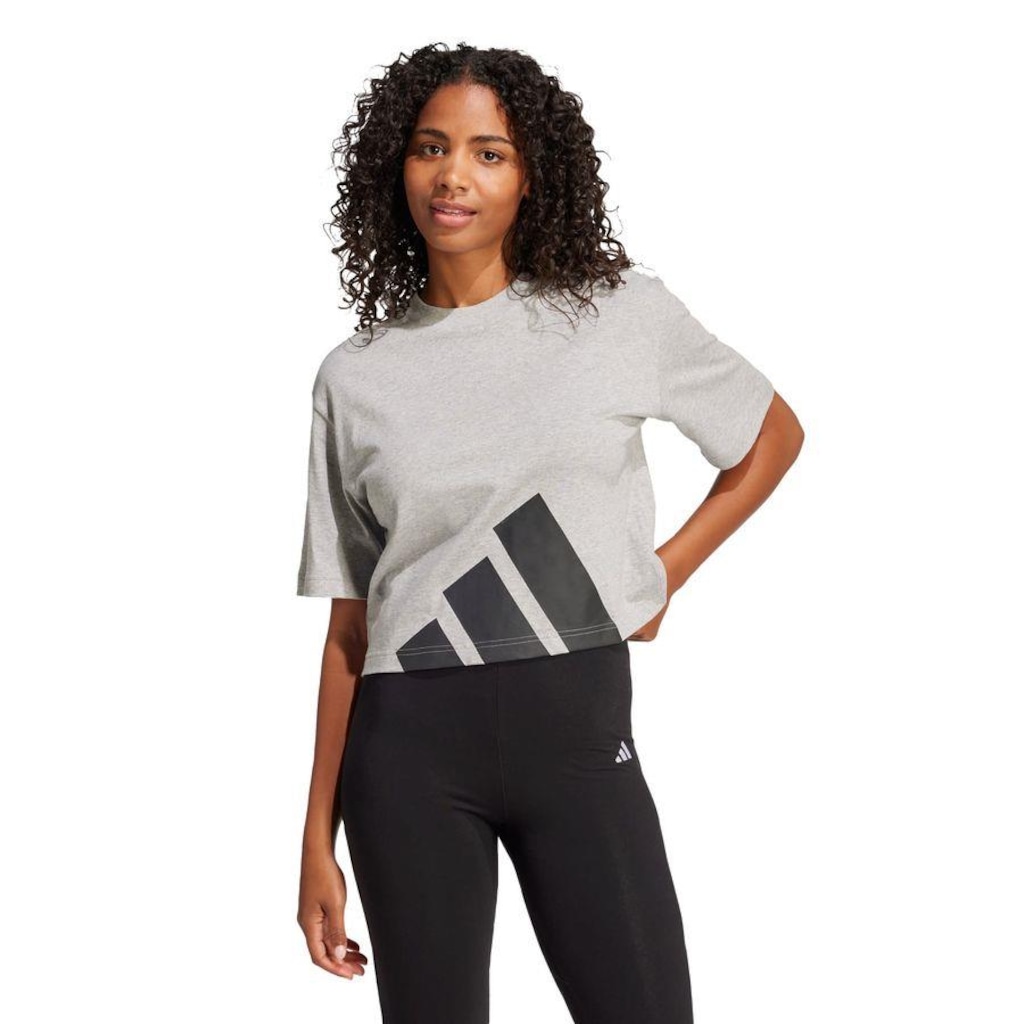Imagem 2 do produto Camiseta Boyfriend adidas Essentials Big Logo - Feminina