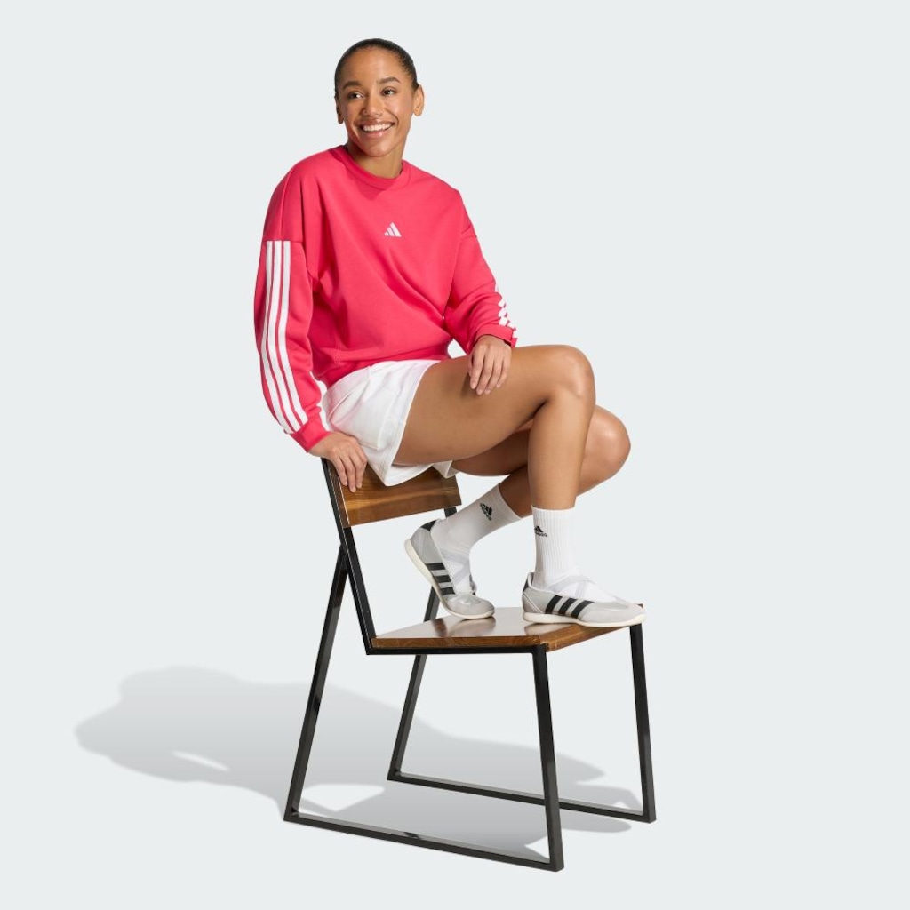 Imagem 4 do produto Blusão adidas Essentials Três Listras - Feminina
