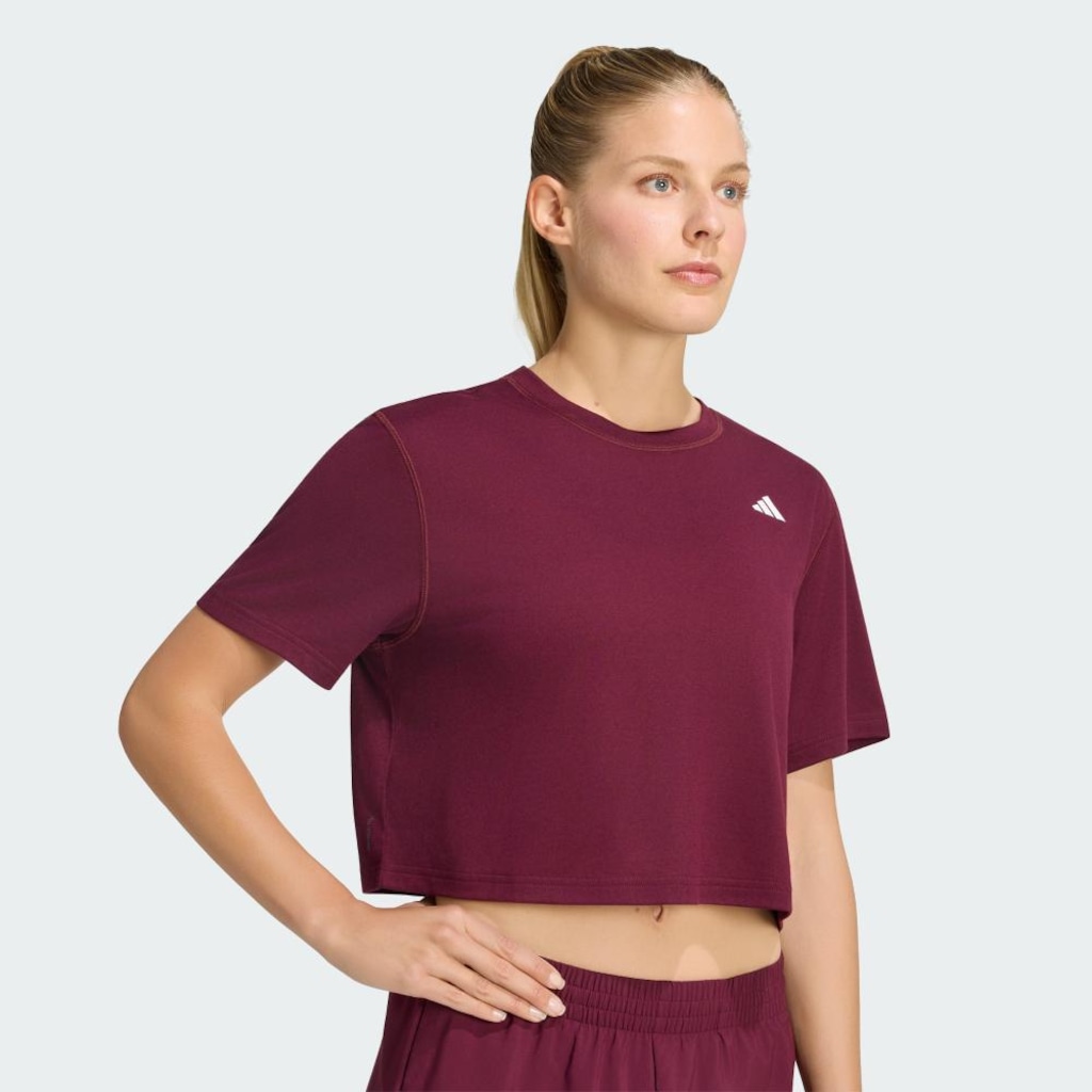 Imagem 5 do produto Camiseta Treino adidas Boxy Essentials - Feminina