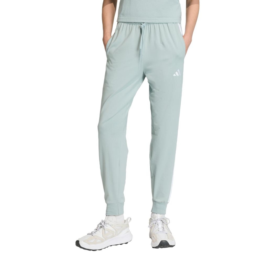 Calça Jogger adidas Essentials Três Listras - Feminina