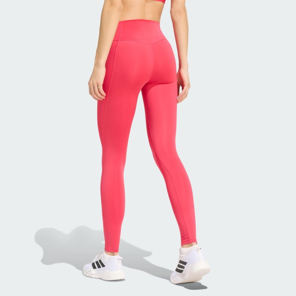 Imagem 3 do produto Legging Optime Essentials Stash Pocket Full-Length - adidas - Mulher