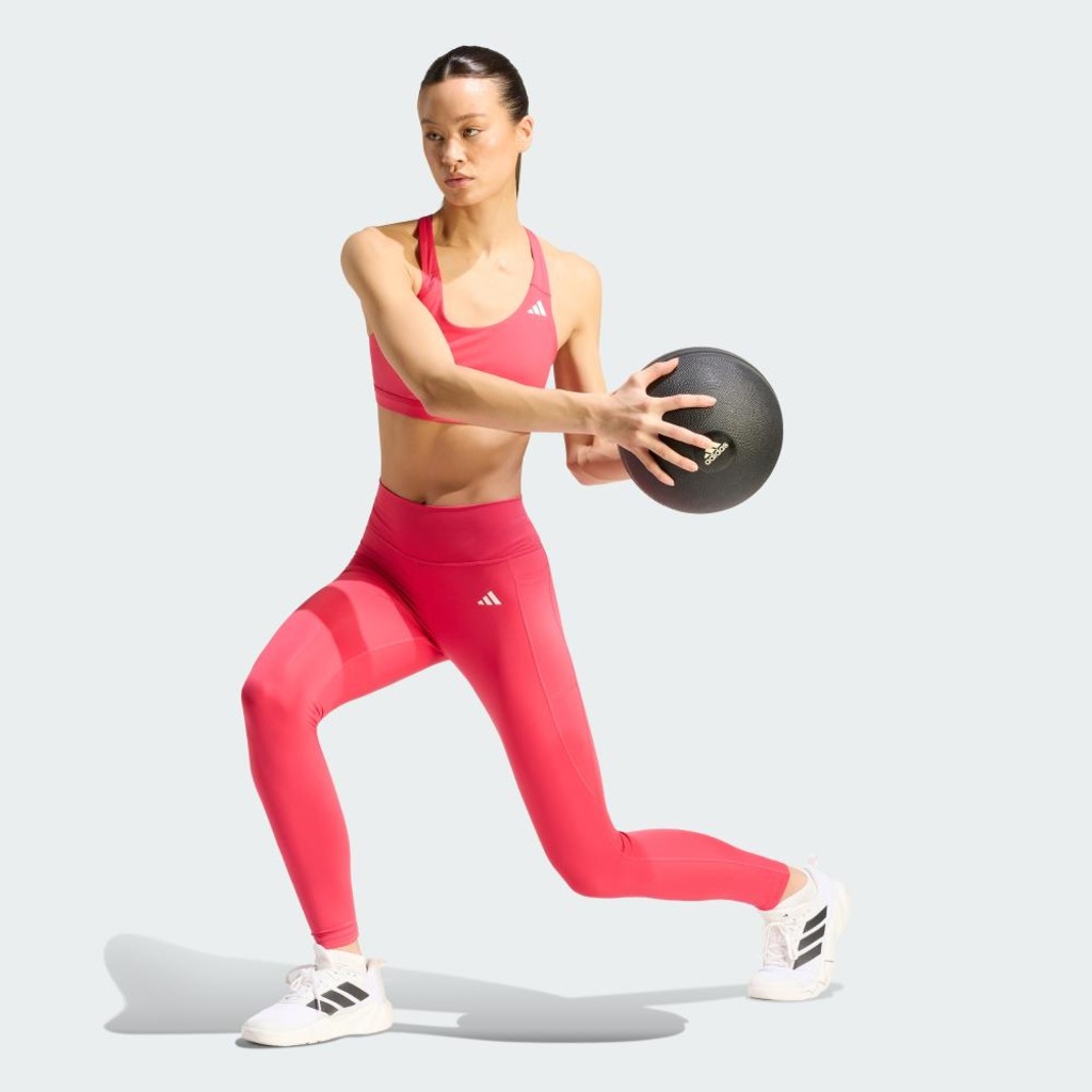 Imagem 4 do produto Legging Optime Essentials Stash Pocket Full-Length - adidas - Mulher
