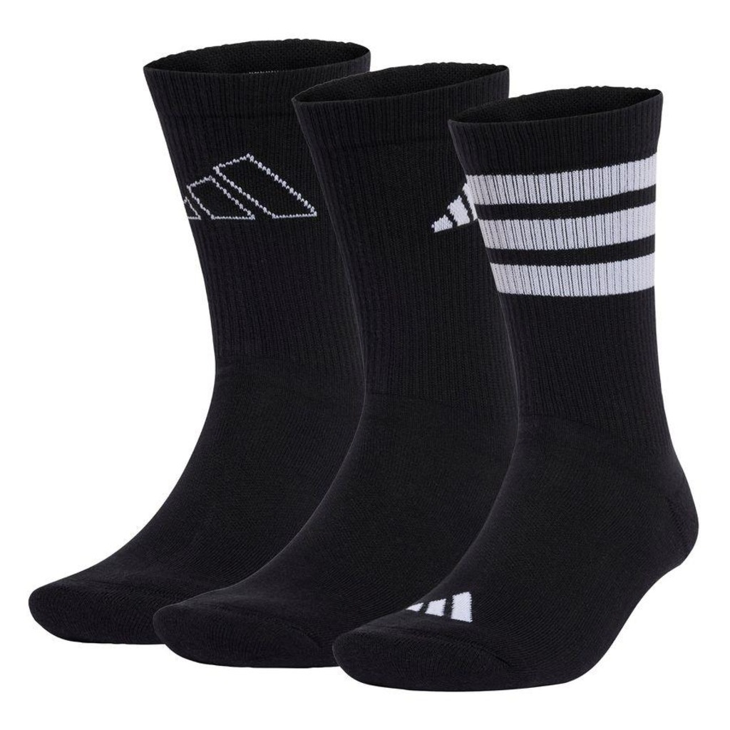 Meias adidas Logo 3 Pares - Unissex