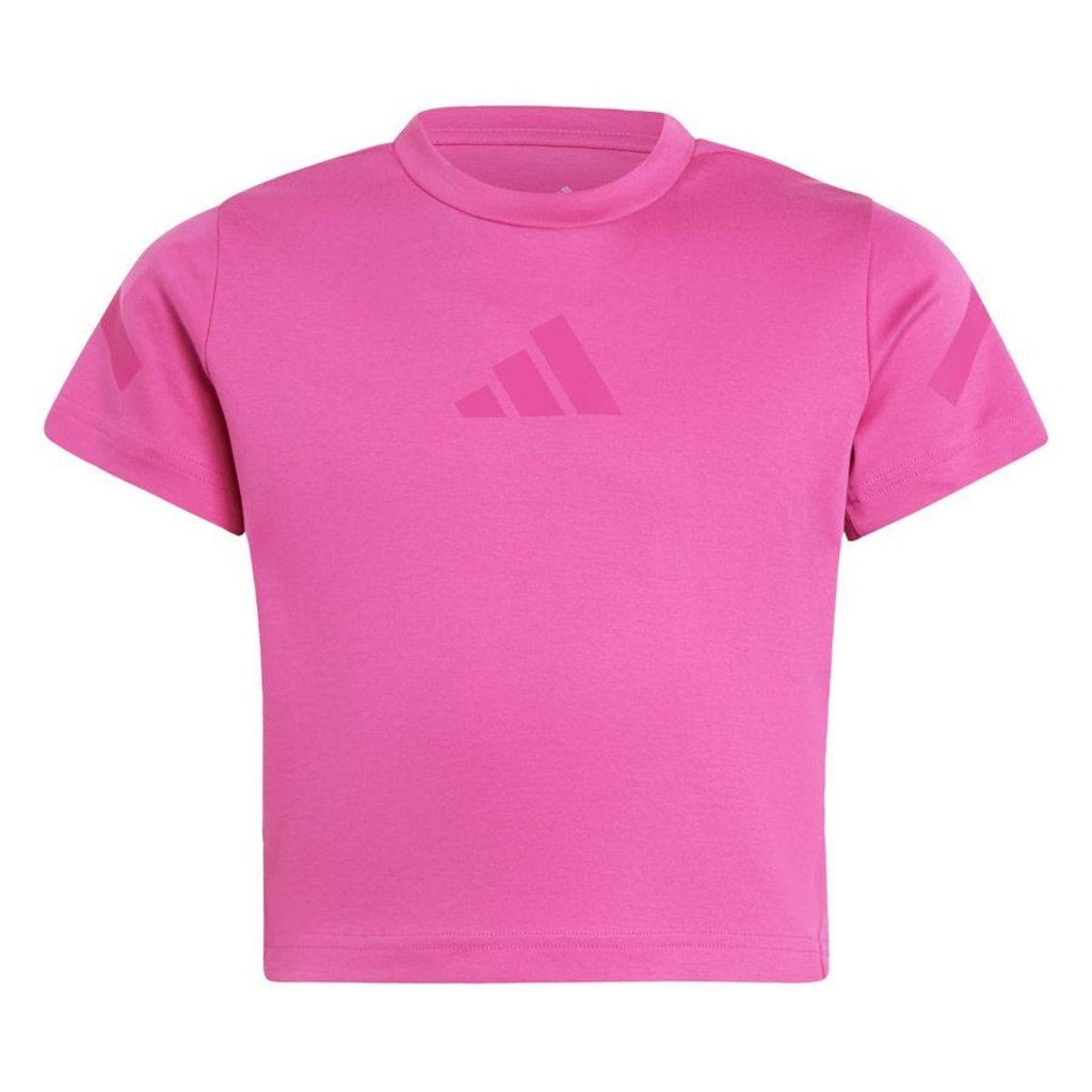 Camiseta Cropped adidas Z.N.E. Fitted - Infantil