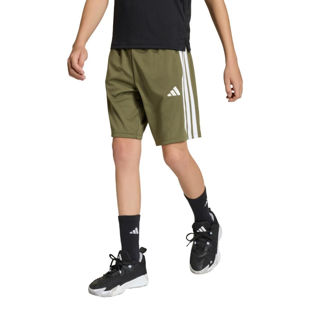 Short adidas Train Essentials Três Listras - Infantil