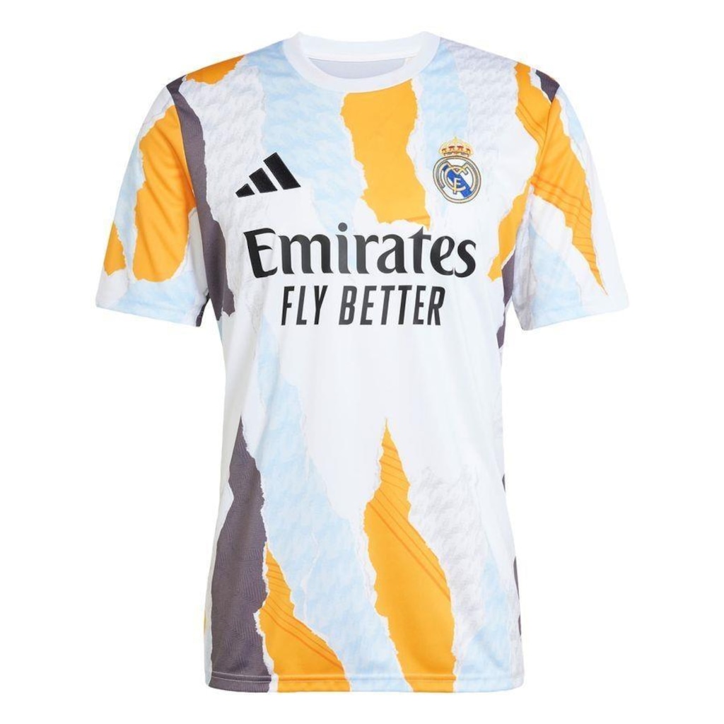 Camisa Real Madrid 24/25 adidas Pré-Jogo - Masculina