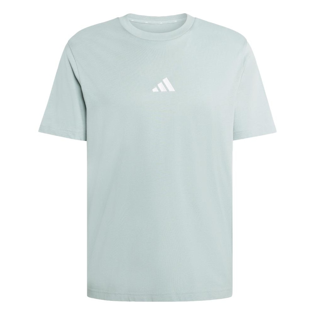 Camiseta adidas Malha Simples Essentials Small Logo - Masculina