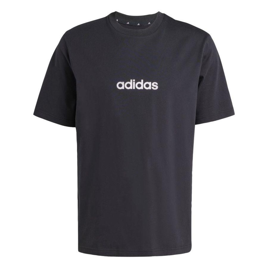 Camiseta adidas Essentials Linear Single Jersey - Masculina