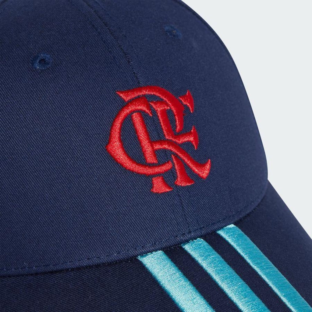 Imagem 3 do produto Boné Aba Curva adidas Flamengo Treino Baseball Wear Cr - Snapback - Adulto