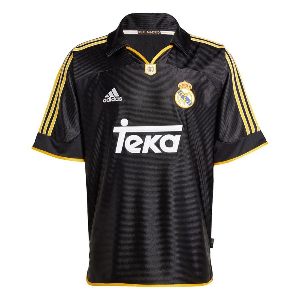 Camisa Real Madrid II 99/00 adidas - Masculina - Foto 1
