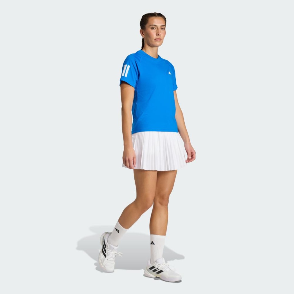 Imagem 4 do produto Camiseta adidas Club Três Listras Tennis Climacool - Feminina