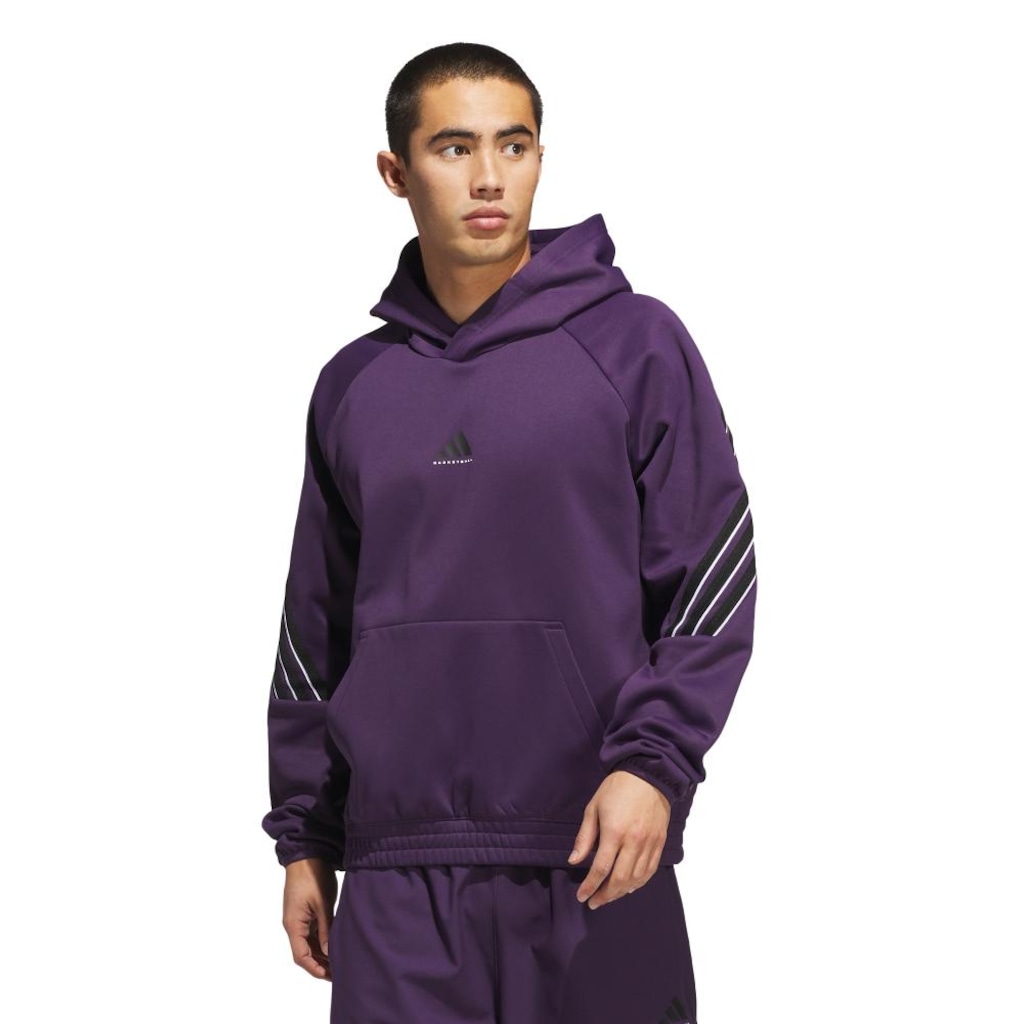 Blusão adidas Capuz Fleece Foundation Select - Masculina