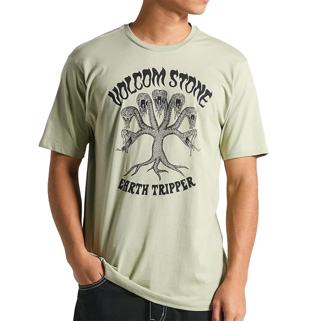 Camiseta Volcom Feeding Tree Masculina