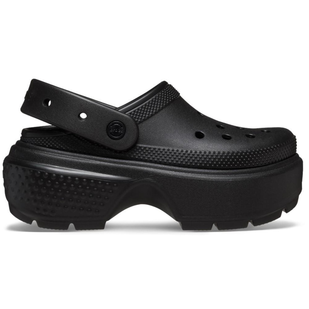 Imagem 1 do produto Sandália Crocs Stomp Clog Black - Unissex