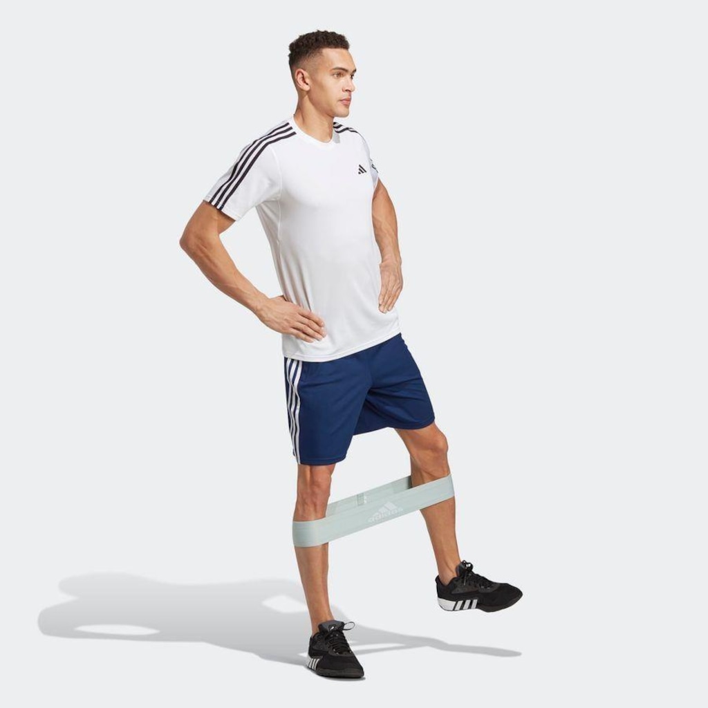 Imagem 5 do produto Short adidas Treino Essentials Piquet 3-Stripes - Masculino