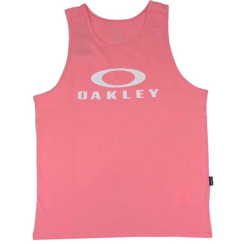 Camiseta Regata Oakley Bark Tank Pink