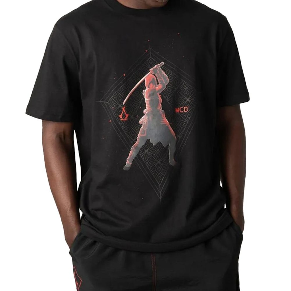 Camiseta MCD Aviamentação Assassins - Masculina