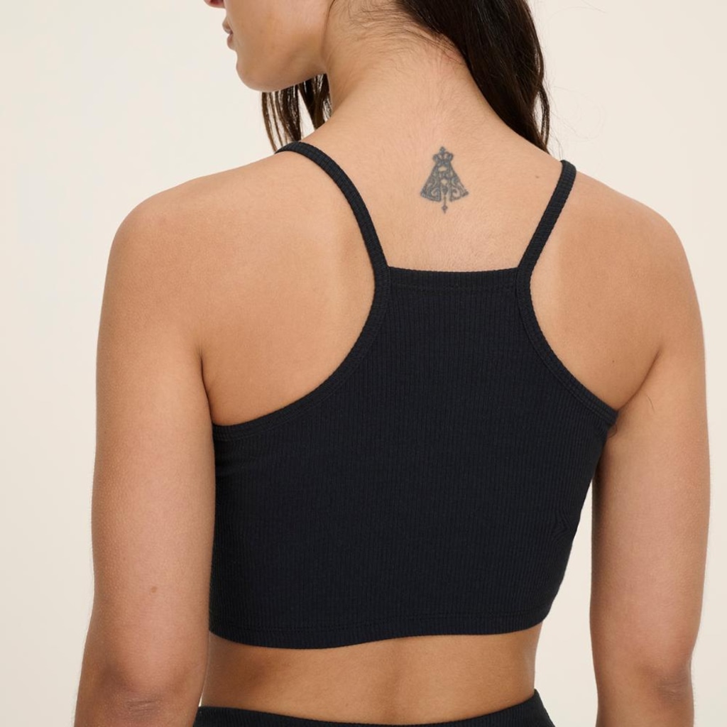Imagem 4 do produto Top New Balance Canelado Small Logo - Feminino