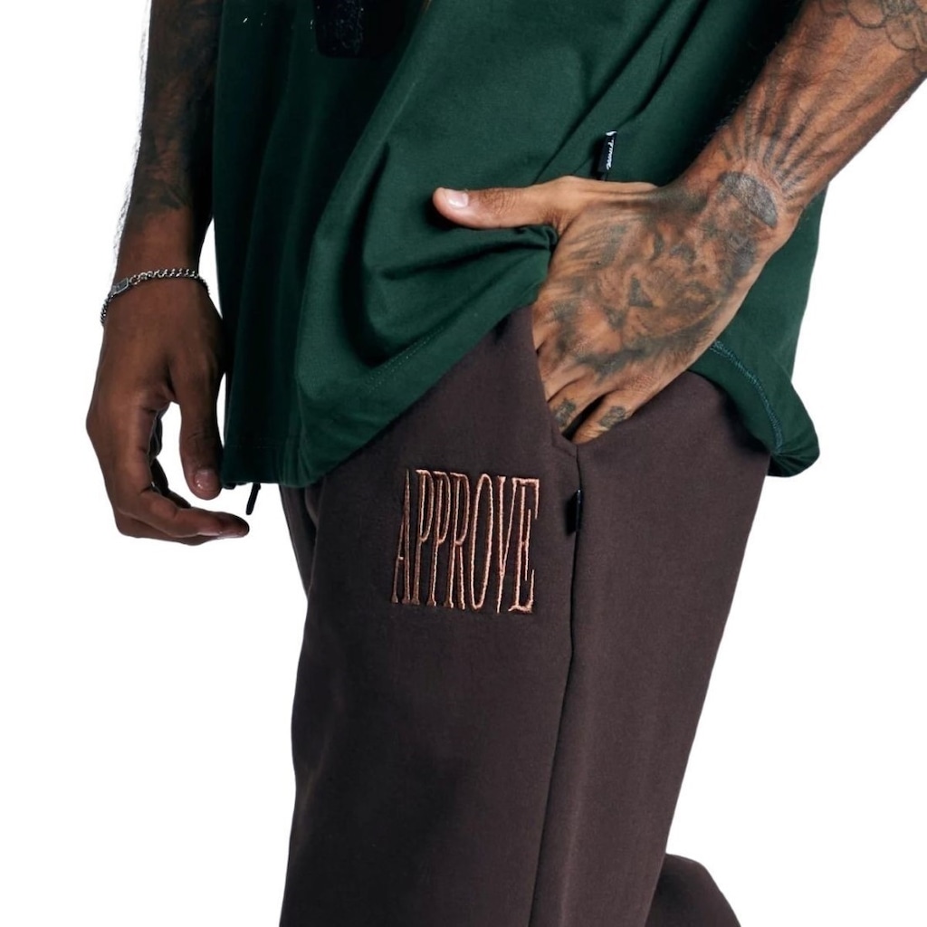 Imagem 4 do produto Calça de Moletom Approve Reta Animals II Masculina
