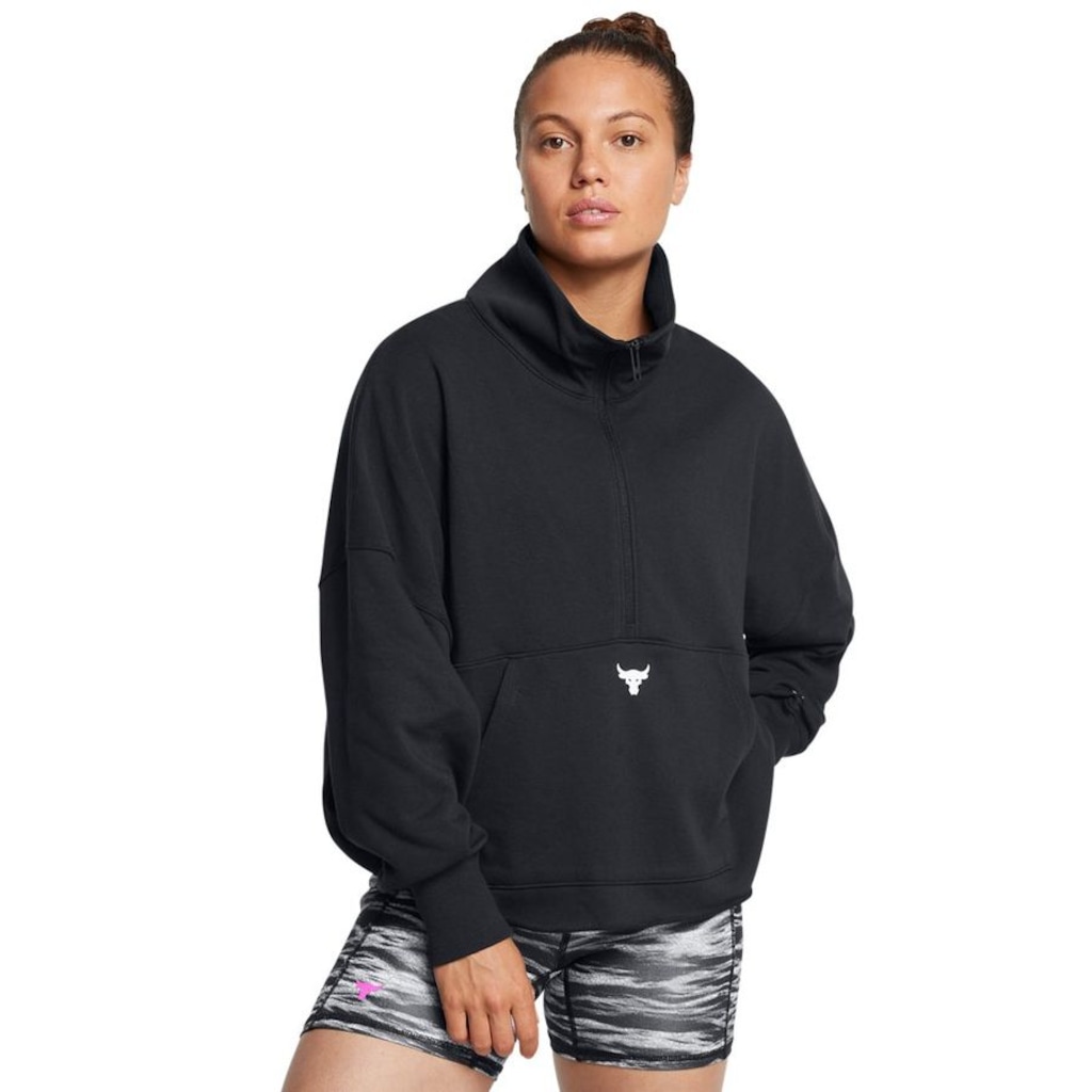 Jaqueta Under Armour de Treino Project Rock Zip - Feminina