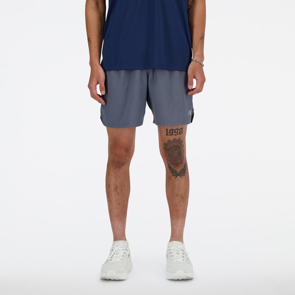 Short New Balance Run Club - 7" - Masculino
