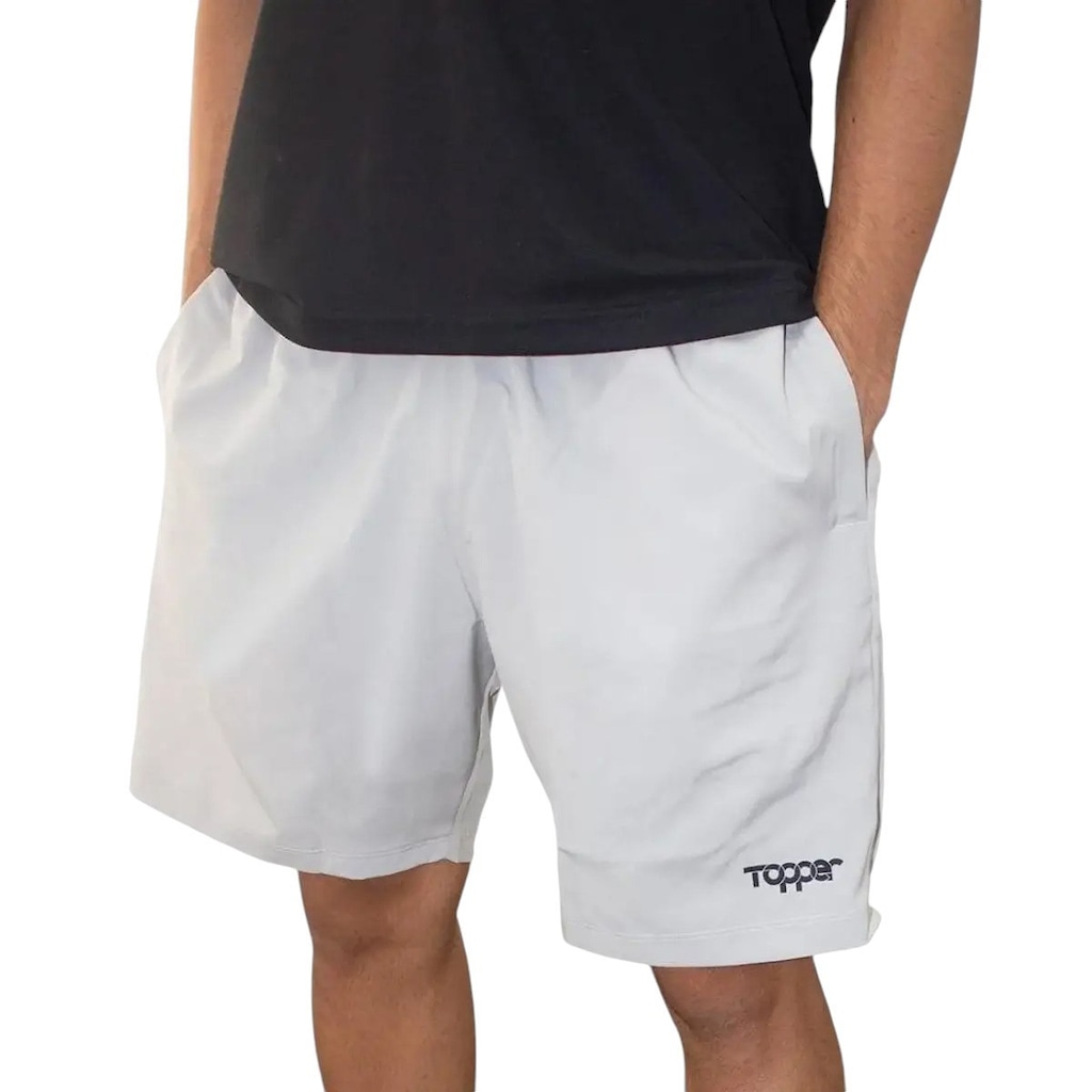 Bermuda Topper Zíper Treino - Masculina
