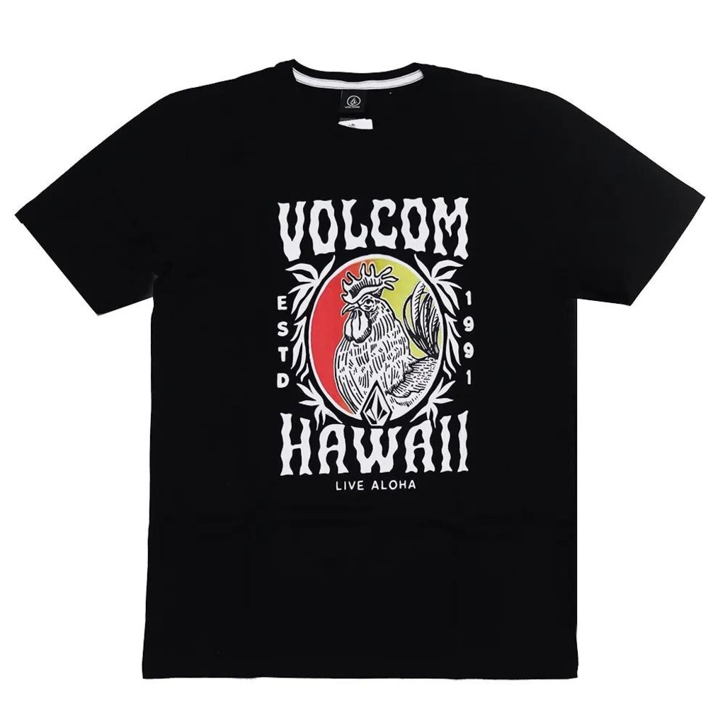 Camiseta Volcom Aloha Rooster SM25 - Masculina