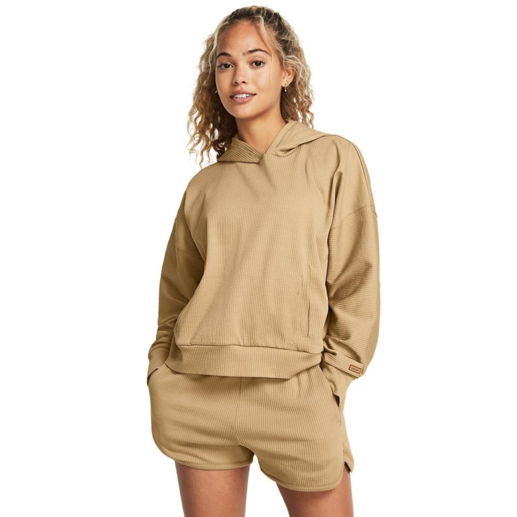 Blusão de Moletom Under Armour Rib Oversized - Feminino