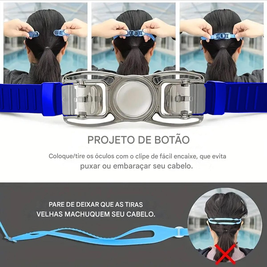 Imagem 4 do produto Oculos De Natação Gold Sports Legend V - High Definition