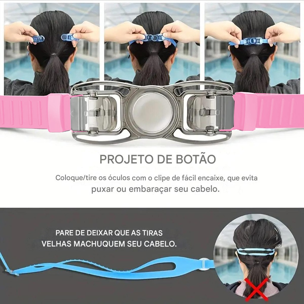 Imagem 3 do produto Oculos De Natação Gold Sports Legend V - High Definition