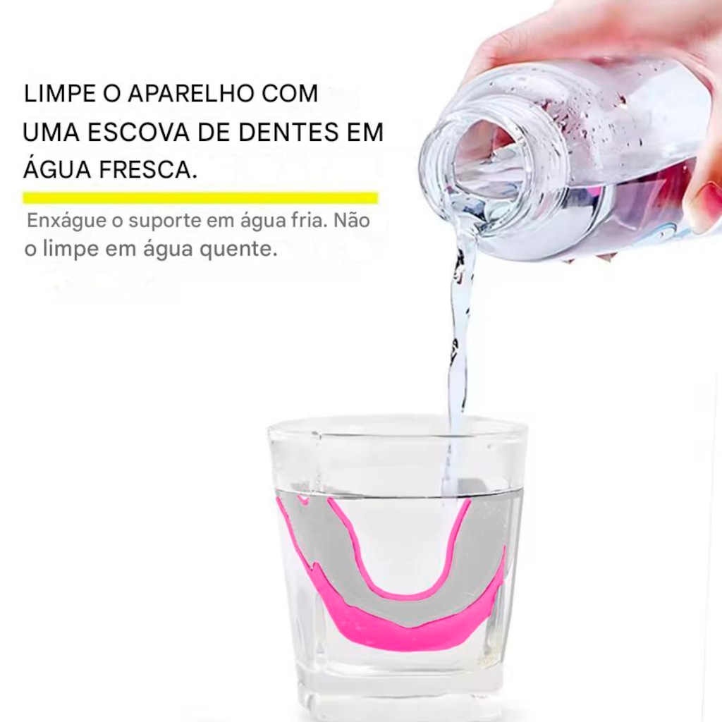 Imagem 3 do produto Protetor Bucal Gold Sports Slim Fit em EVA