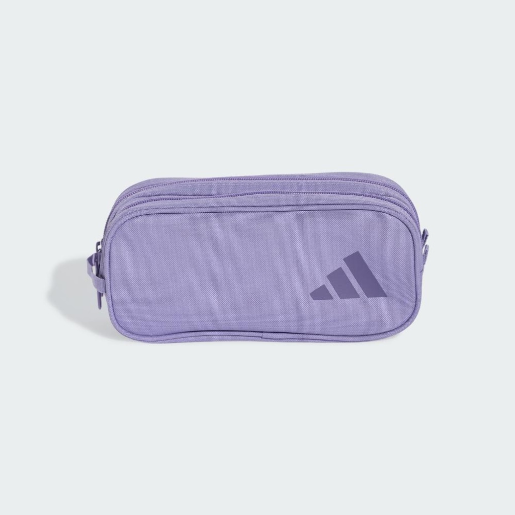 Estojo Dois Zíperes adidas - Infantil - Foto 2