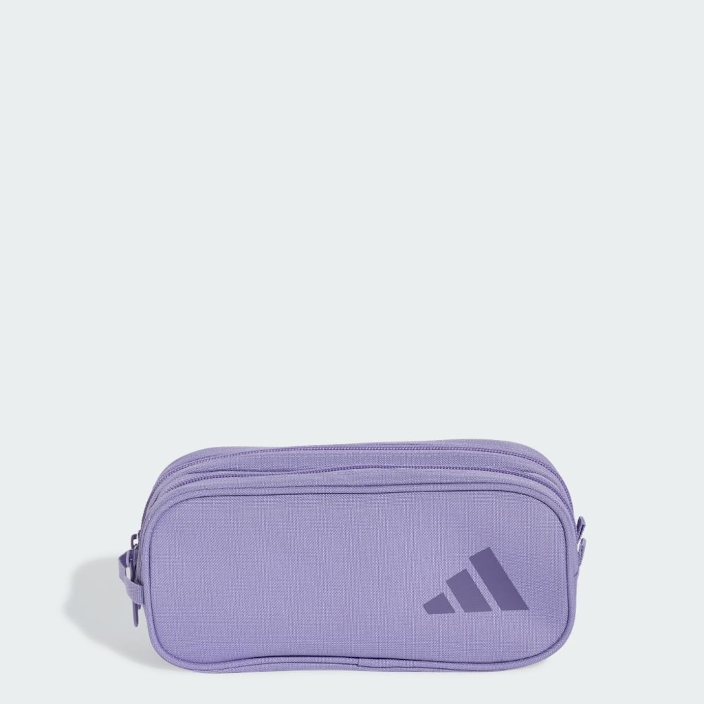 Estojo Dois Zíperes adidas - Infantil - Foto 3
