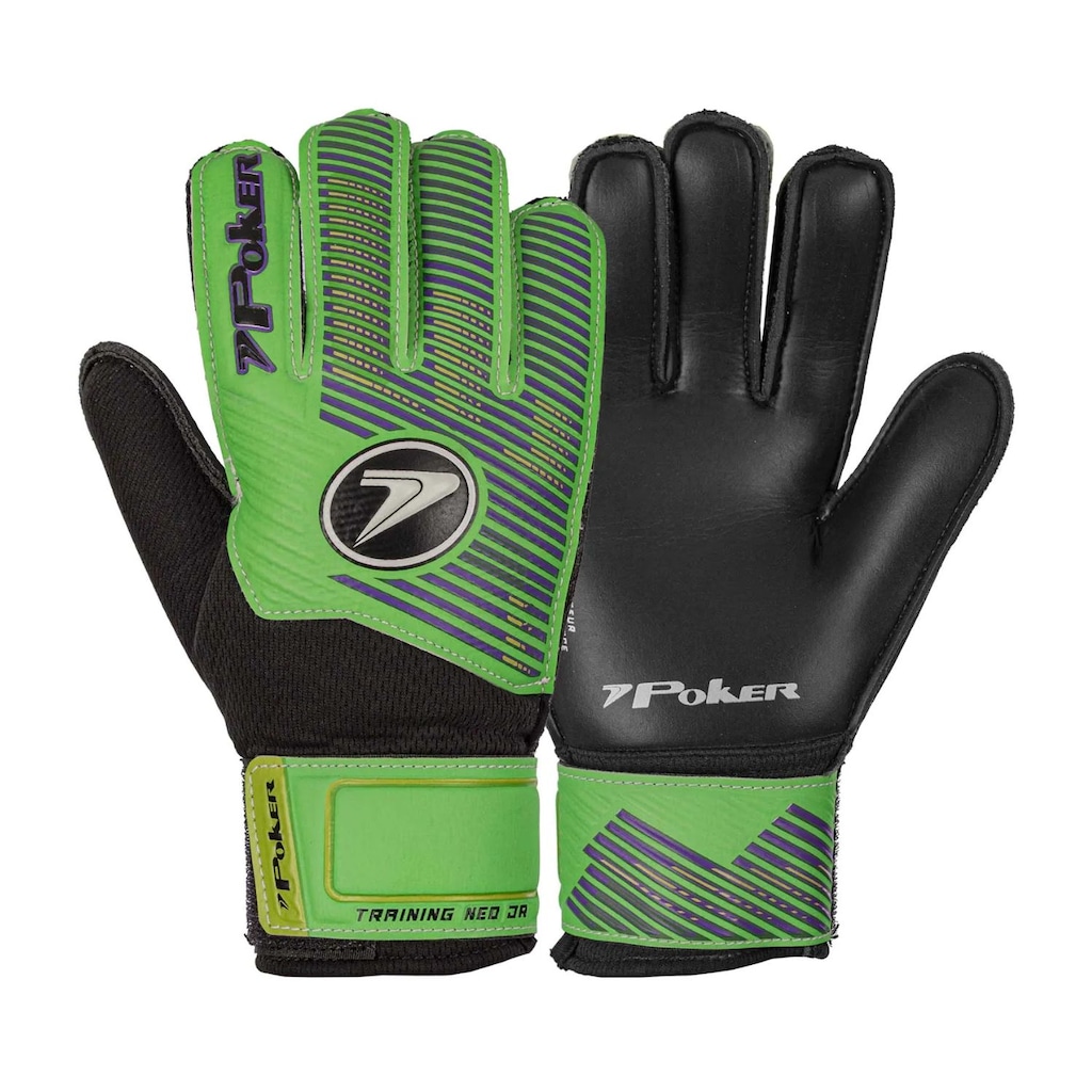 Luvas de Goleiro de Campo Training Neo Júnior Poker - Infantil