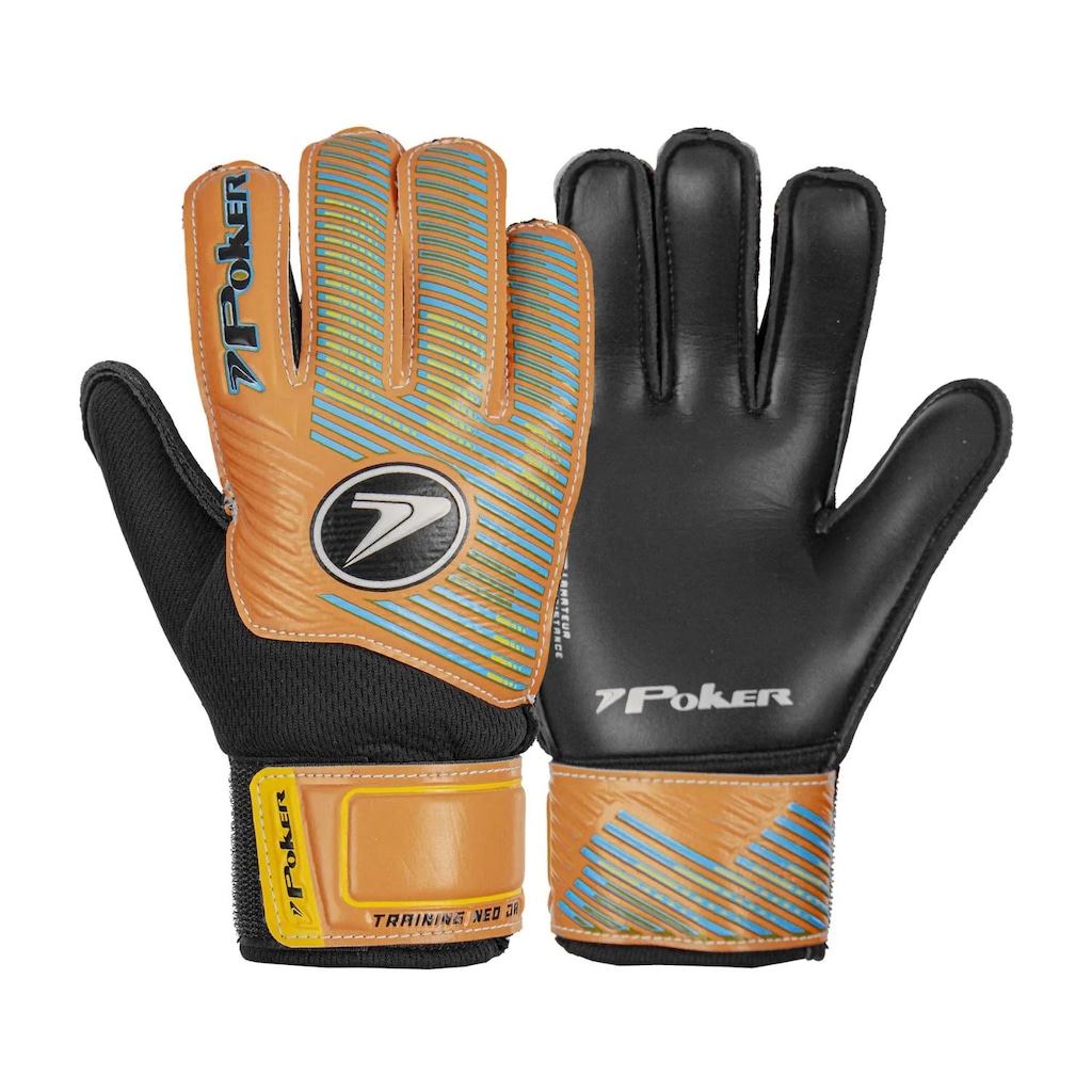 Luvas de Goleiro de Campo Training Neo Júnior Poker - Infantil