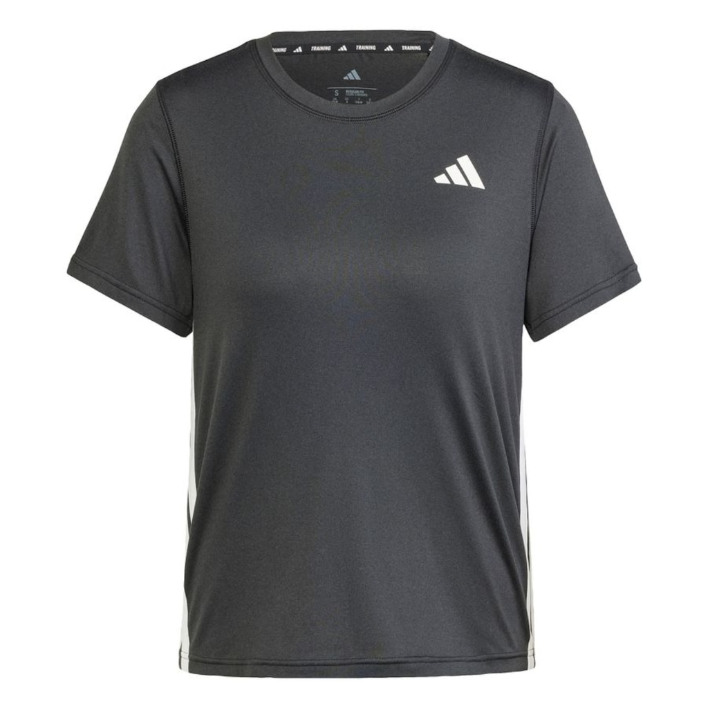 Camiseta Treino adidas Essentials 3-Stripes - Feminina
