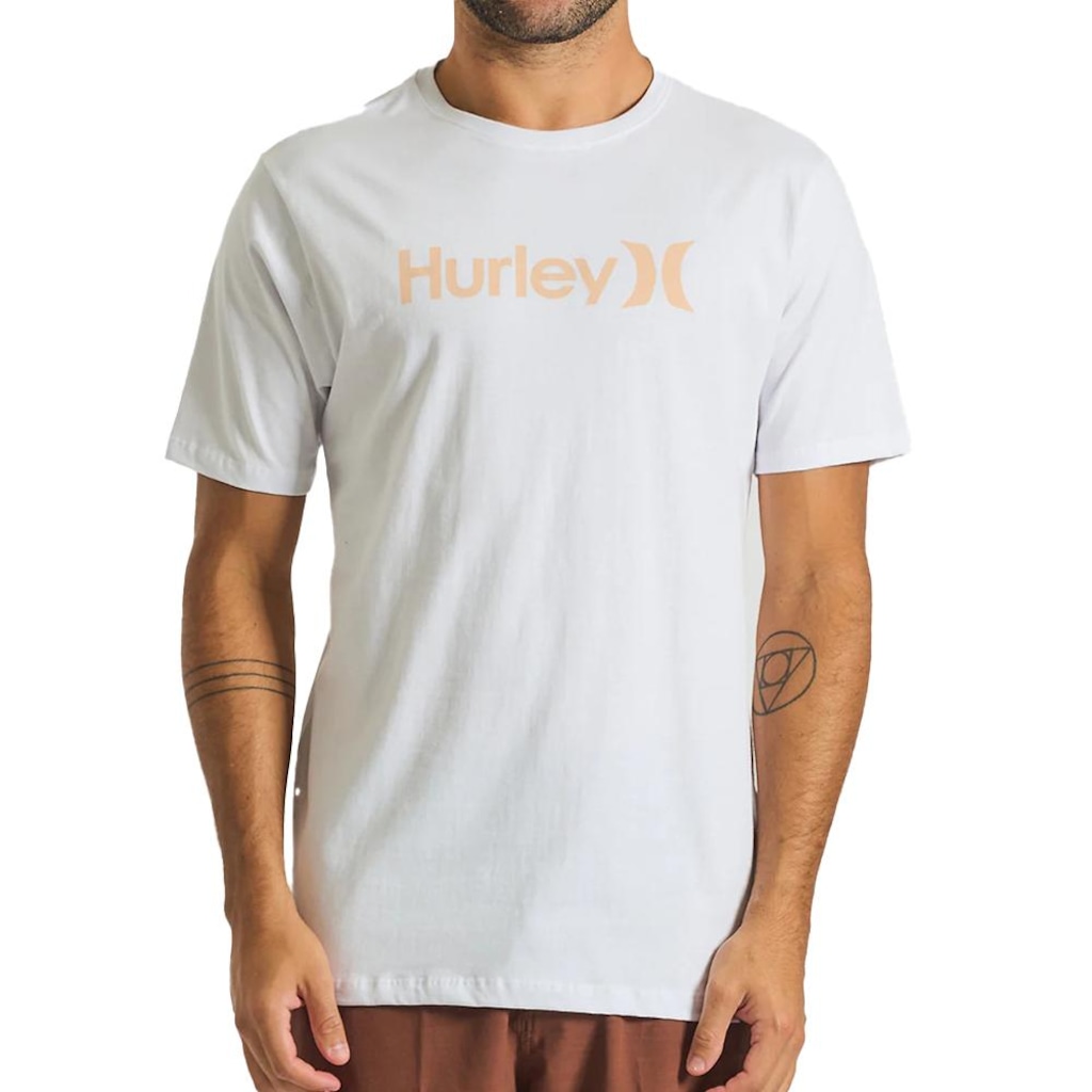 Camiseta Hurley O&O Solid Oversize SM25 - Masculina