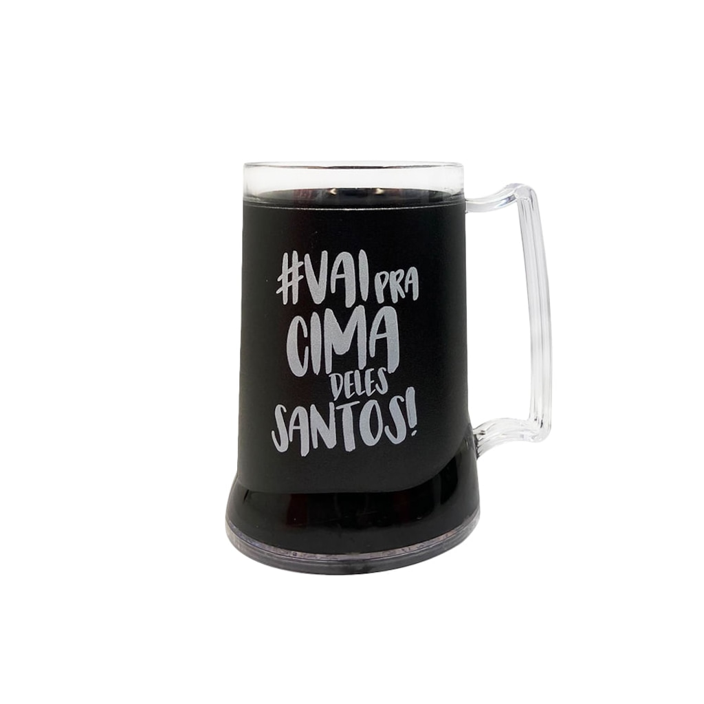 Imagem 3 do produto Caneca Gel Cebola Santos Dupla - 400 ML