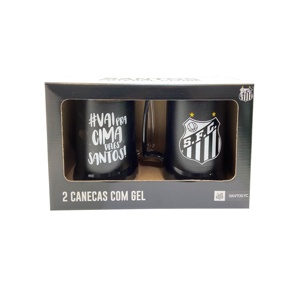 Imagem 4 do produto Caneca Gel Cebola Santos Dupla - 400 ML
