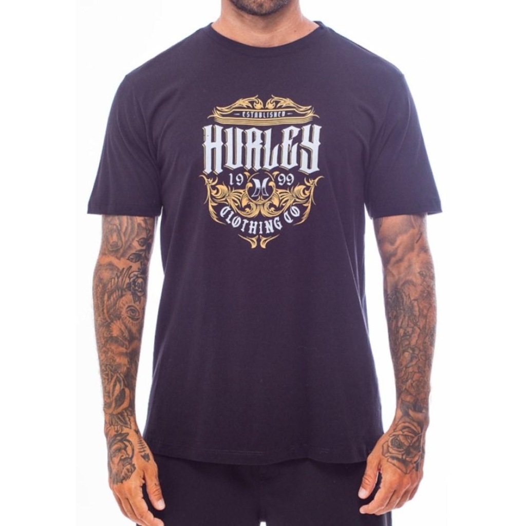 Camiseta Hurley Label - Masculina