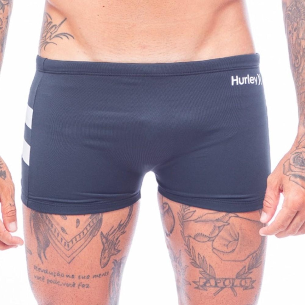 Sunga Boxer Hurley Block Party - Adulto