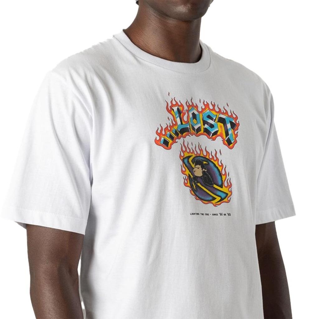 Imagem 3 do produto Camiseta Lost Flames - Masculina