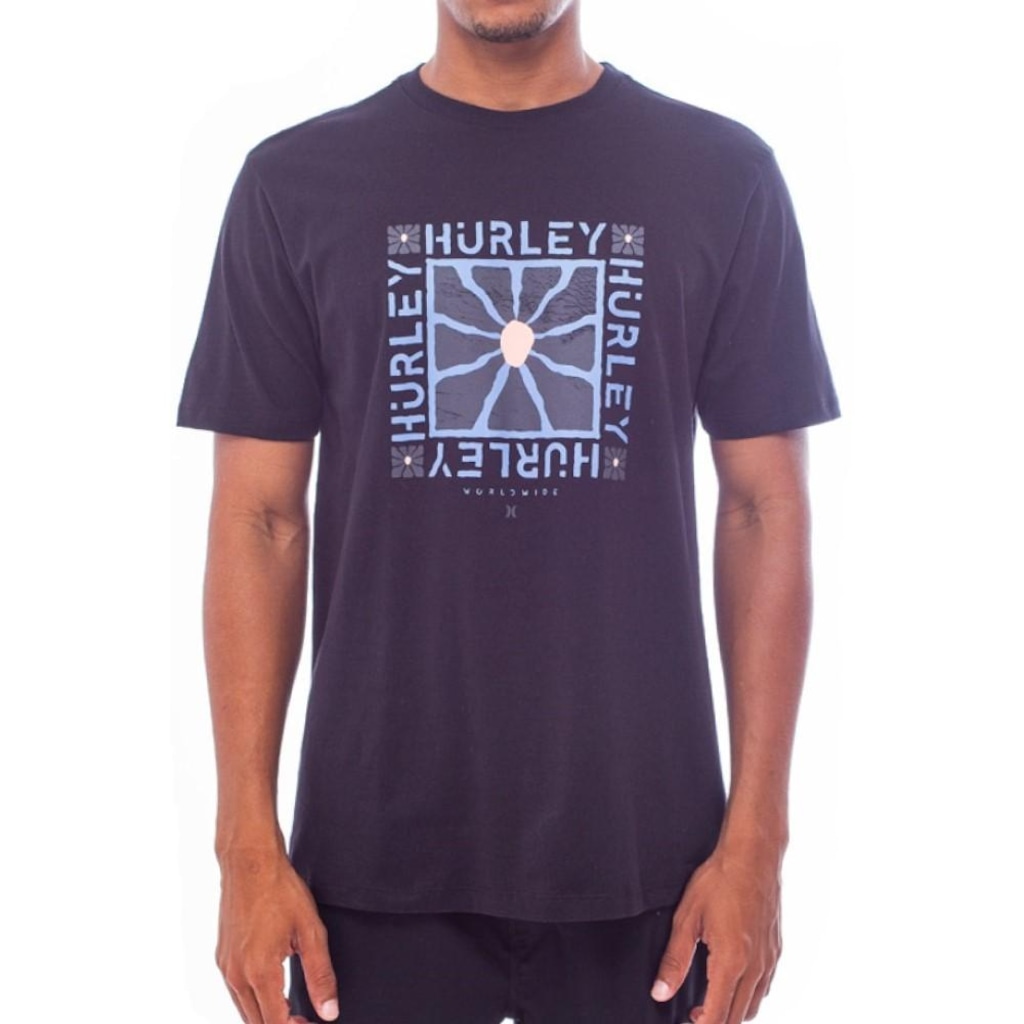 Camiseta Hurley Flower - Masculina