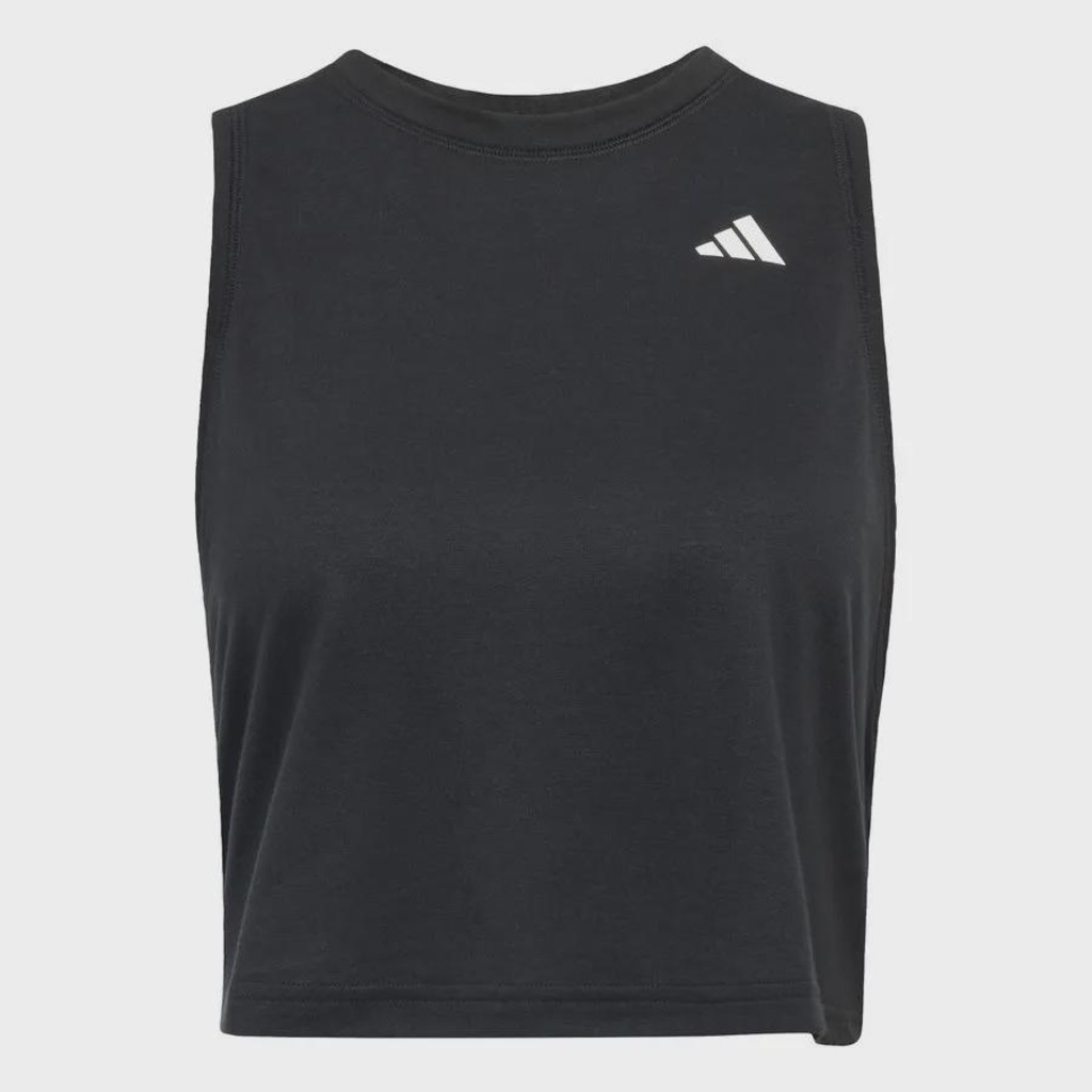 Camiseta Regata Treino adidas Boxy Essentials Workout - Feminina