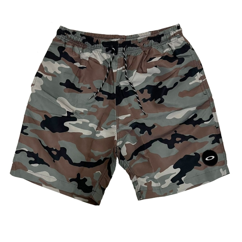 Bermuda Oakley Camo 18 Trunkshorts - Masculina