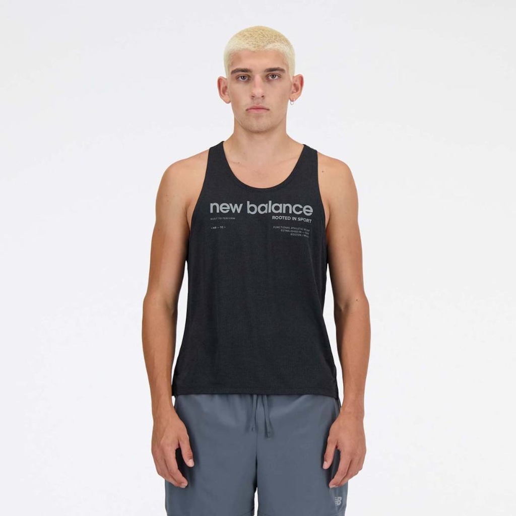 Regata New Balance Athletics Run Graphic Masculina